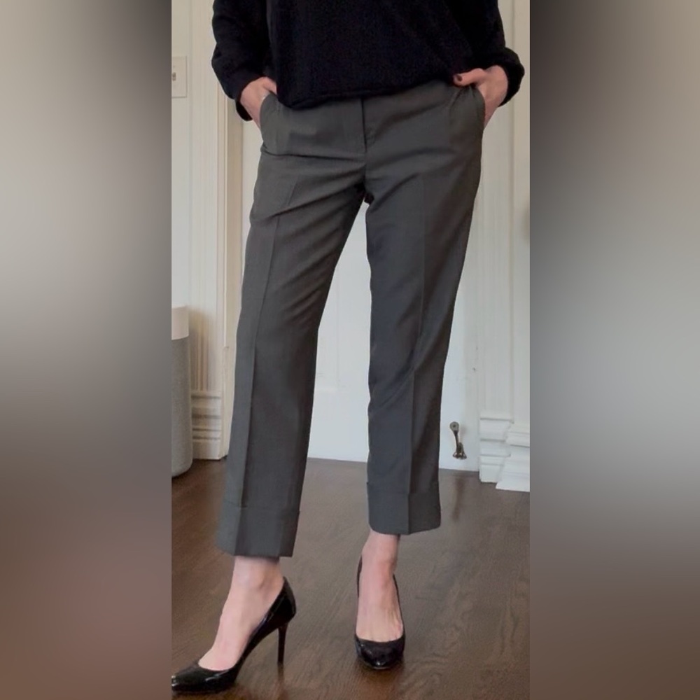Thom Browne Tailored Cropped Trousers
